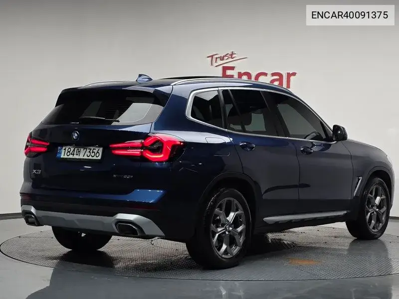 X3 (G01) xDrive 20I VIN: ENCAR40091375 Lot: 40091375