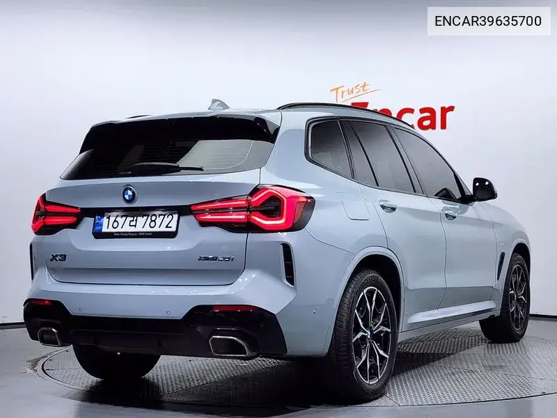 X3 (G01) xDrive 20I M Sports VIN: ENCAR39635700 Lot: 39635700