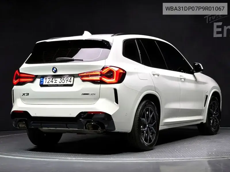 X3 (G01) xDrive 20I M Sports Pro VIN: WBA31DP07P9R01067 Lot: 39983591