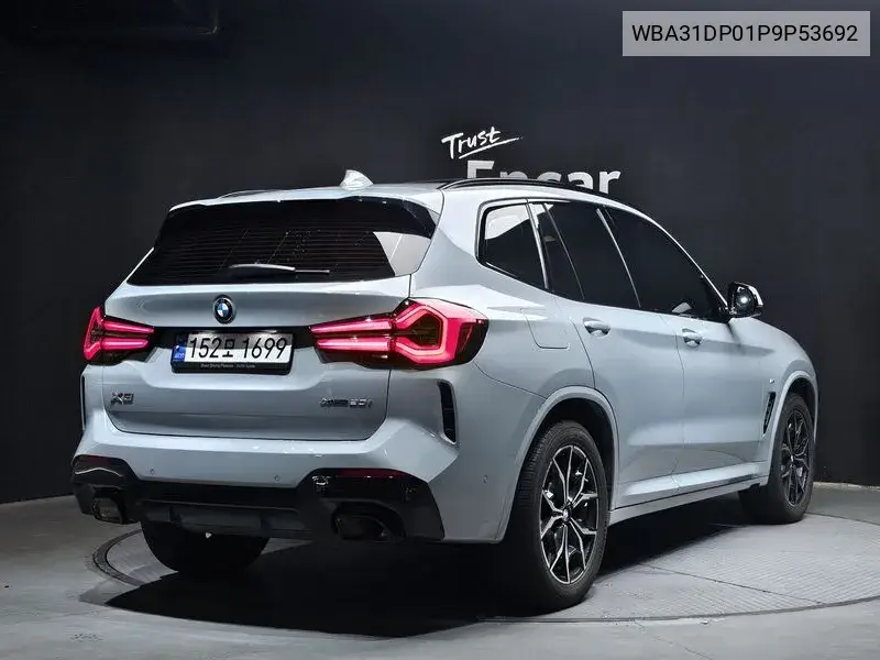 X3 (G01) xDrive 20I M Sports Pro VIN: WBA31DP01P9P53692 Lot: 40092719