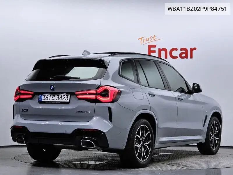 X3 (G01) xDrive 20D M Sports VIN: WBA11BZ02P9P84751 Lot: 40097727