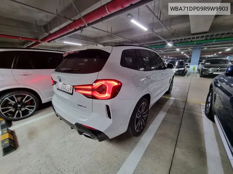 X3 (G01) xDrive 30E M Sports VIN: WBA71DP09R9W9903 Lot: 39647296