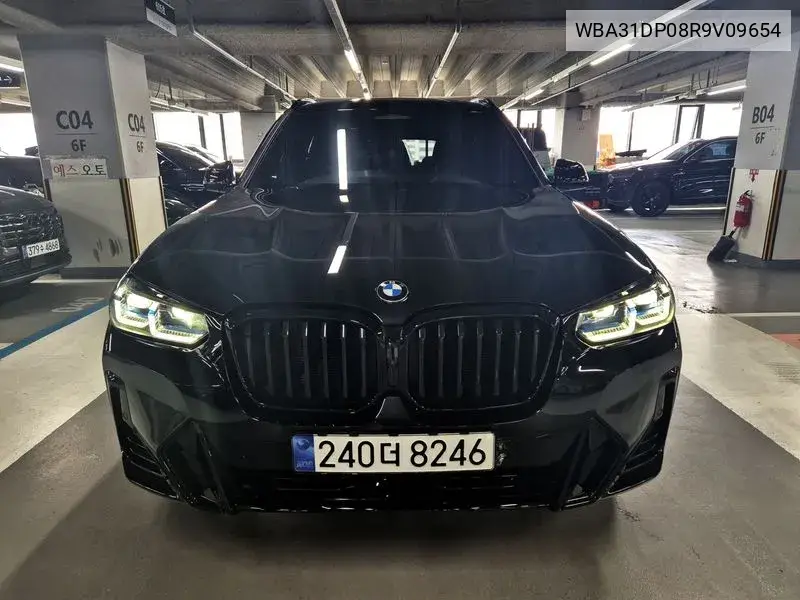 X3 (G01) xDrive 20I M Sports Pro VIN: WBA31DP08R9V09654 Lot: 39990026