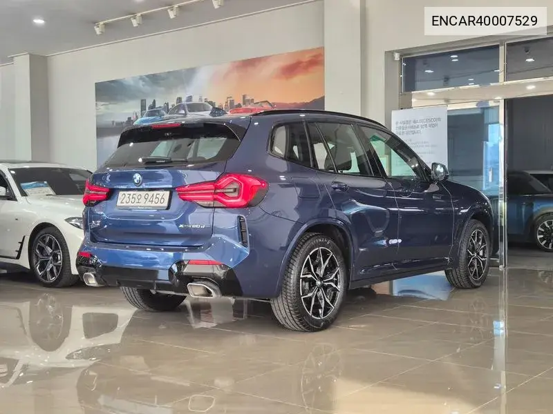 X3 (G01) xDrive 20D M Sports VIN: ENCAR40007529 Lot: 40007529