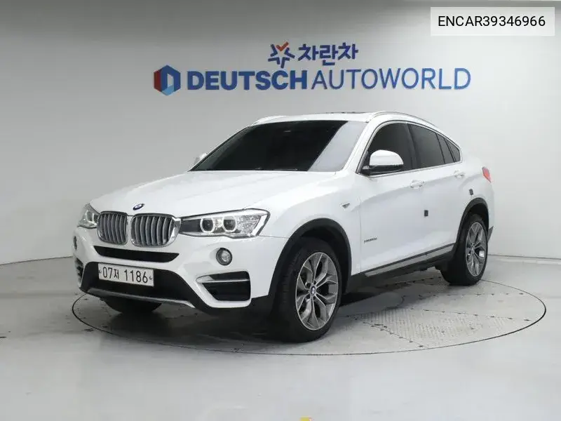 X4 (F26) xDrive20D VIN: ENCAR39346966 Lot: 39346966