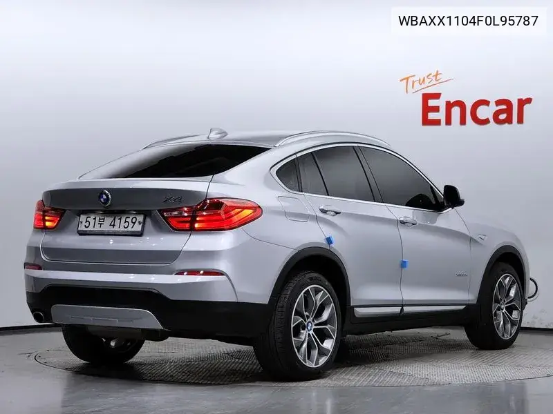 X4 (F26) xDrive20D VIN: WBAXX1104F0L95787 Lot: 39451581