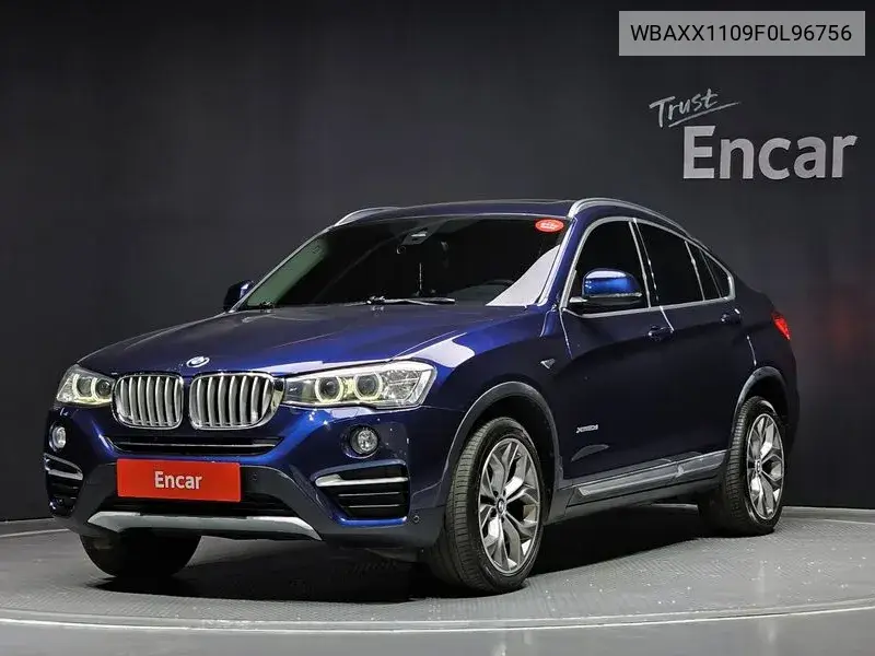 X4 (F26) xDrive20D VIN: WBAXX1109F0L96756 Lot: 39626203
