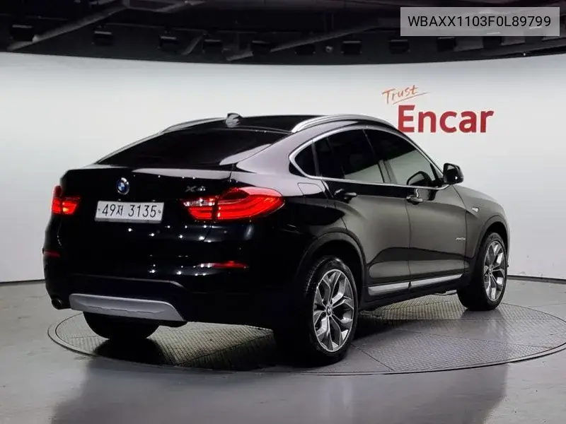X4 (F26) xDrive20D VIN: WBAXX1103F0L89799 Lot: 39676906