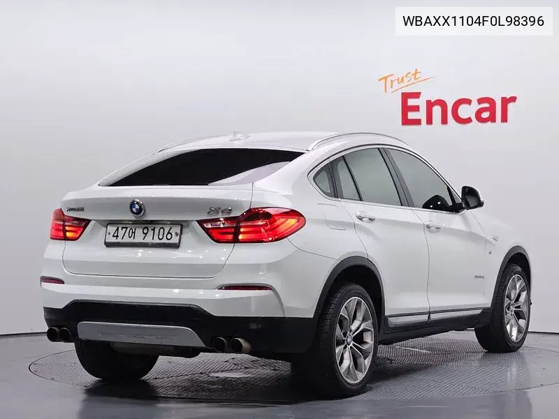X4 (F26) xDrive20D VIN: WBAXX1104F0L98396 Lot: 39714790
