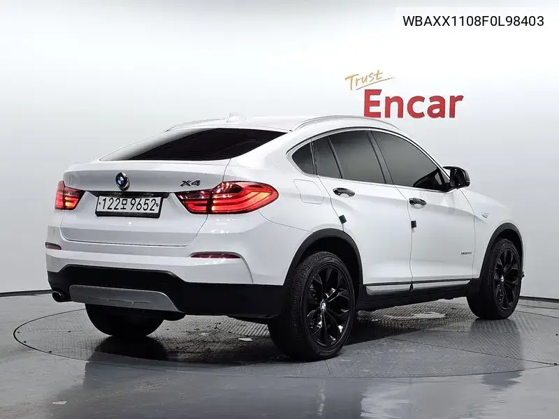 X4 (F26) xDrive20D VIN: WBAXX1108F0L98403 Lot: 39868789