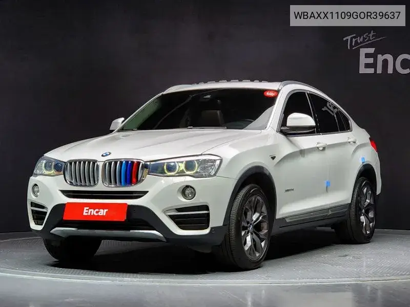 X4 (F26) xDrive20D VIN: WBAXX1109GOR39637 Lot: 39941940