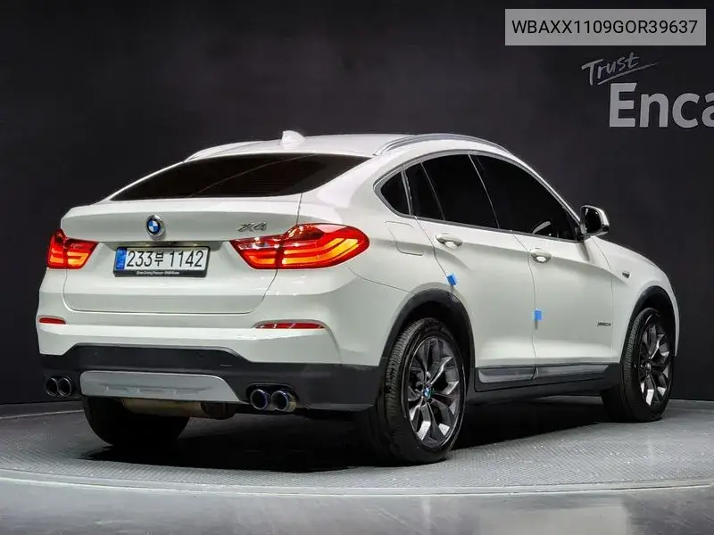 X4 (F26) xDrive20D VIN: WBAXX1109GOR39637 Lot: 39941940