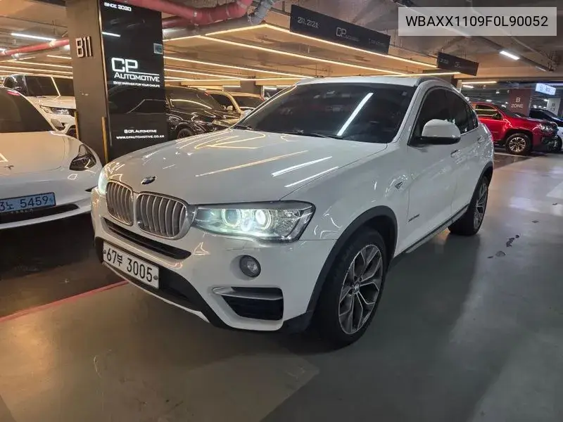 X4 (F26) xDrive20D VIN: WBAXX1109F0L90052 Lot: 39968693