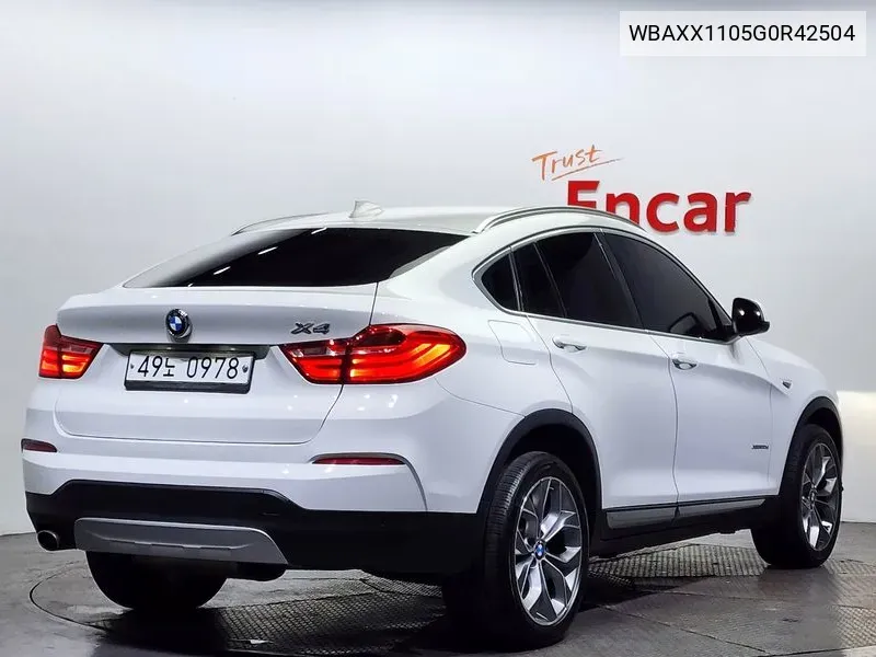 X4 (F26) xDrive20D VIN: WBAXX1105G0R42504 Lot: 38740135