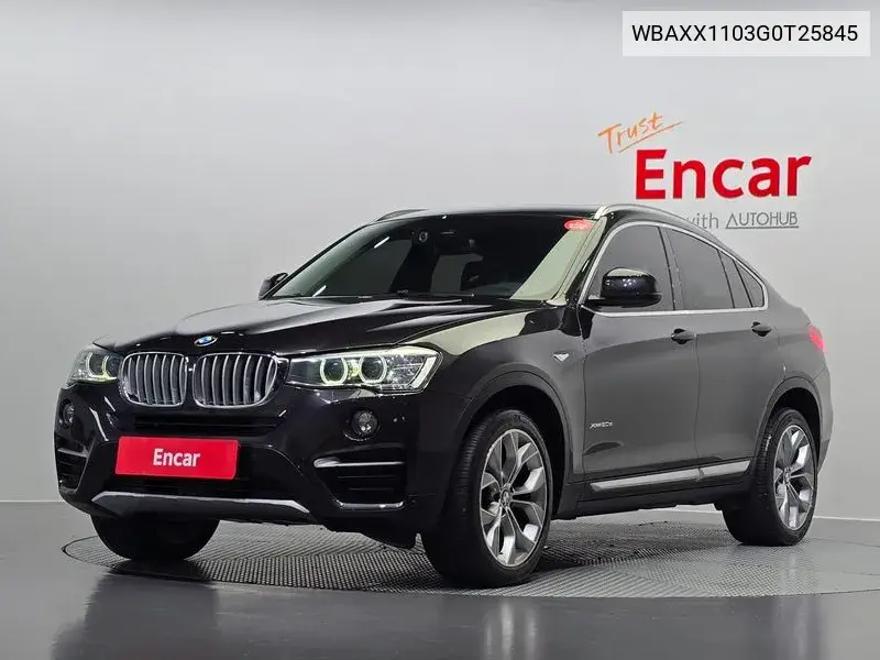 X4 (F26) xDrive20D VIN: WBAXX1103G0T25845 Lot: 39390924