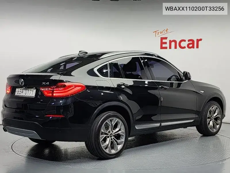 X4 (F26) xDrive20D VIN: WBAXX1102G0T33256 Lot: 39558661