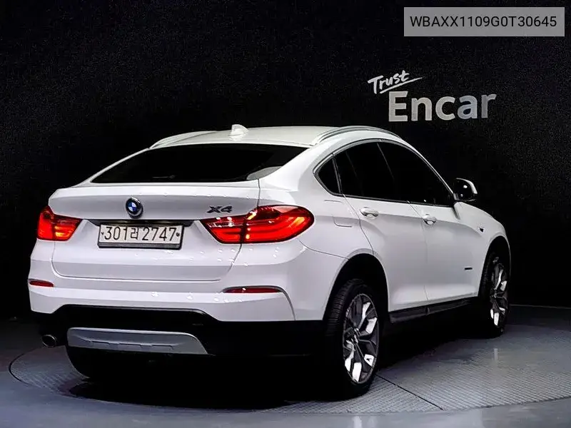 X4 (F26) xDrive20D VIN: WBAXX1109G0T30645 Lot: 39950495