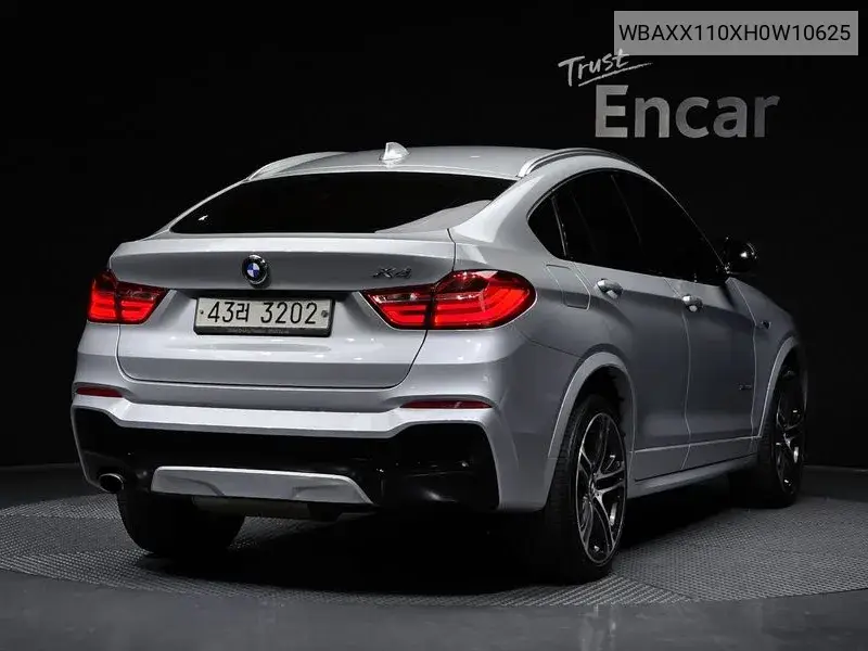 X4 (F26) xDrive20D M Sports VIN: WBAXX110XH0W10625 Lot: 39250650