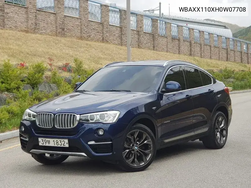 X4 (F26) xDrive20D VIN: WBAXX110XH0W07708 Lot: 39469895