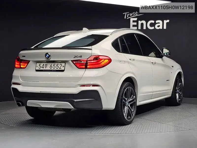 X4 (F26) xDrive20D M Sports VIN: WBAXX1105H0W12198 Lot: 39489199
