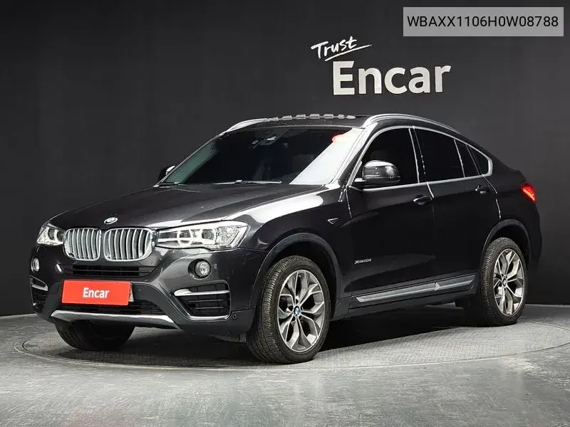 X4 (F26) xDrive20D VIN: WBAXX1106H0W08788 Lot: 39921930