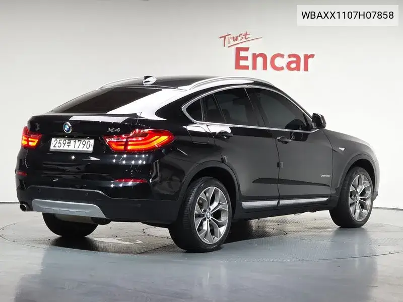X4 (F26) xDrive20D VIN: WBAXX1107H07858 Lot: 39923758