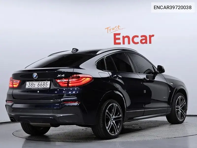 X4 (F26) xDrive20D M Sports VIN: ENCAR39720038 Lot: 39720038