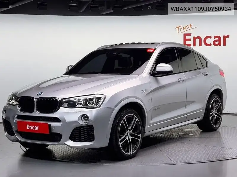 X4 (F26) xDrive20D M Sports VIN: WBAXX1109J0Y50934 Lot: 39865226