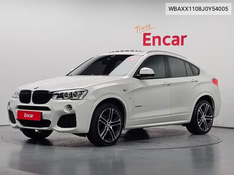 X4 (F26) xDrive20D M Sports VIN: WBAXX1108J0Y54005 Lot: 39982545