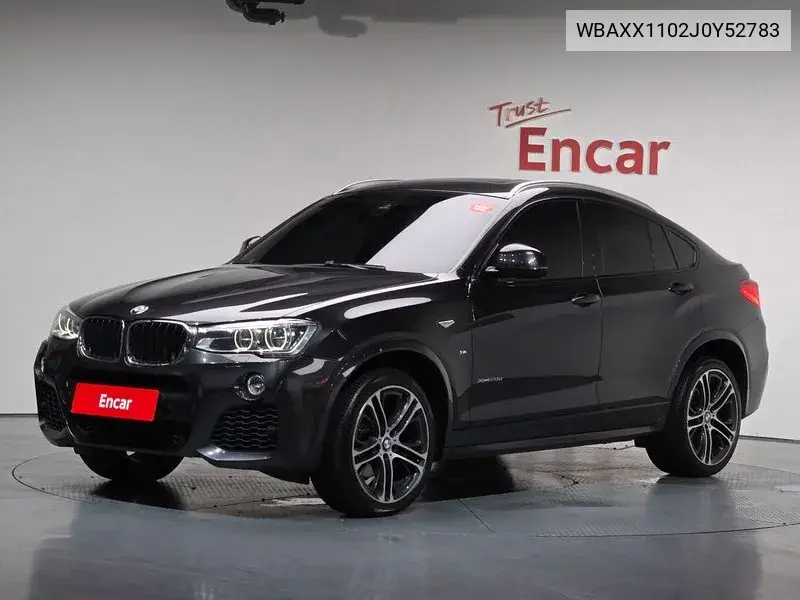 X4 (F26) xDrive20D M Sports VIN: WBAXX1102J0Y52783 Lot: 39984106