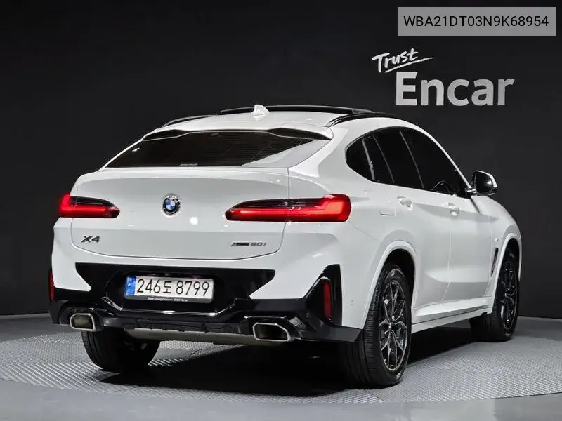 X4 (G02) xDrive20I M Sports VIN: WBA21DT03N9K68954 Lot: 39614187