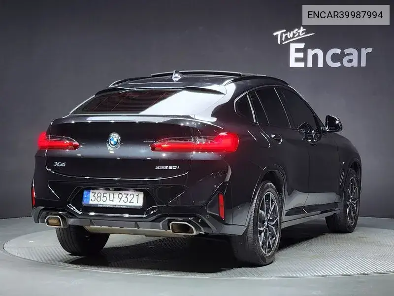 X4 (G02) xDrive20I M Sports VIN: ENCAR39987994 Lot: 39987994