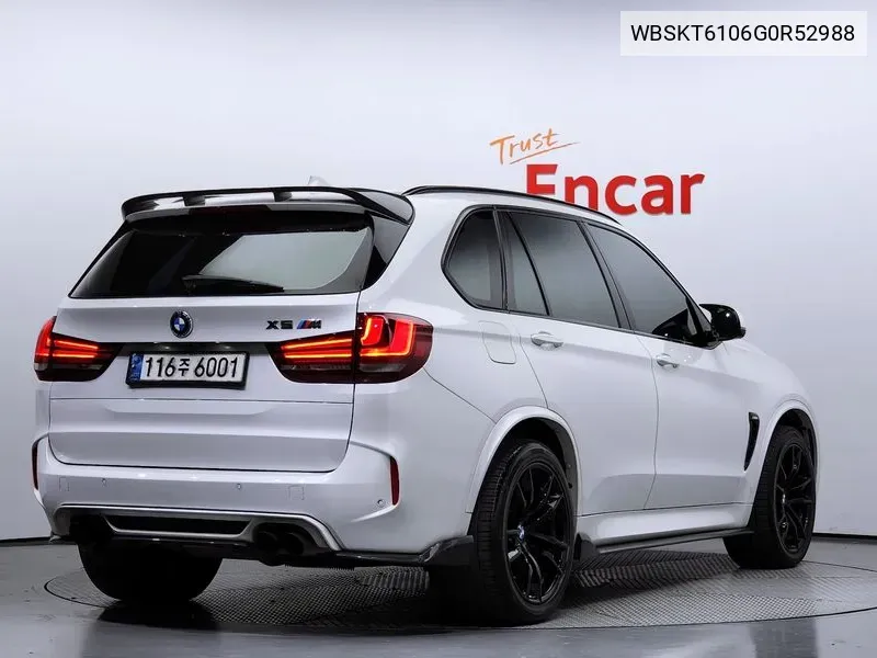 X5M (F15) 4.4 VIN: WBSKT6106G0R52988 Lot: 38592605