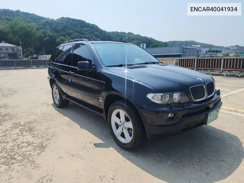 X5 (E53) 3.0I VIN: ENCAR40041934 Lot: 40041934