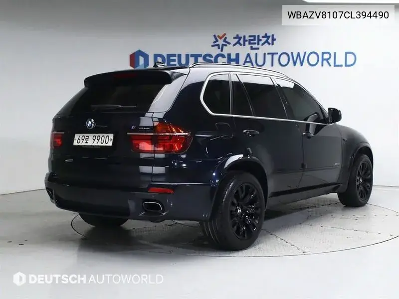 X5 (E70) xDrive 50I VIN: WBAZV8107CL394490 Lot: 39966832