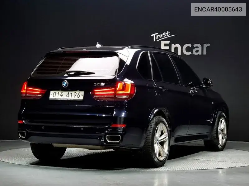 X5 (F15) xDrive 30D M Sports VIN: ENCAR40005643 Lot: 40005643
