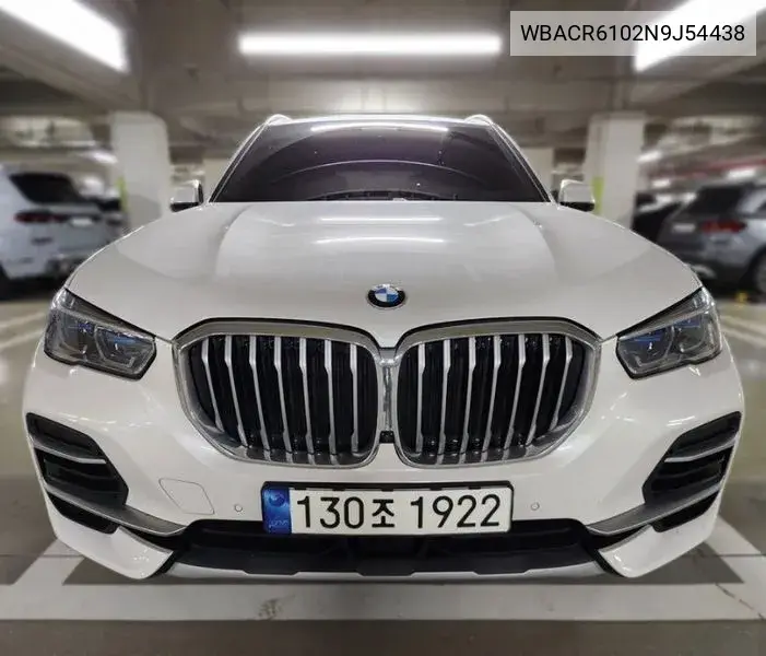 X5 (G05) xDrive 40I Xline VIN: WBACR6102N9J54438 Lot: 39641283