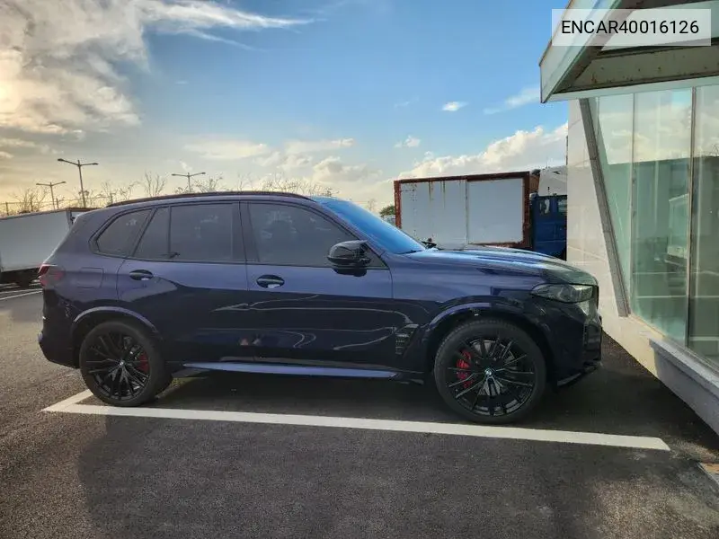 X5 (G05) M60I First Edition VIN: ENCAR40016126 Lot: 40016126