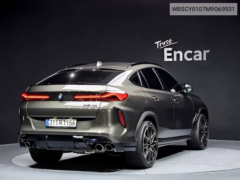 X6M (G06) 4.4 Competition VIN: WBSCY0107M9G69531 Lot: 38870826