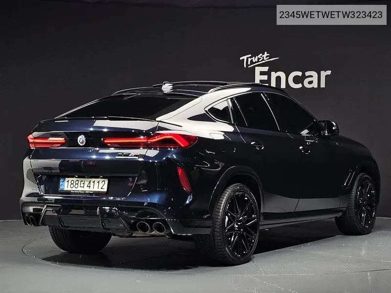 X6M (G06) 4.4 Competition VIN: 2345WETWETW323423 Lot: 38437755