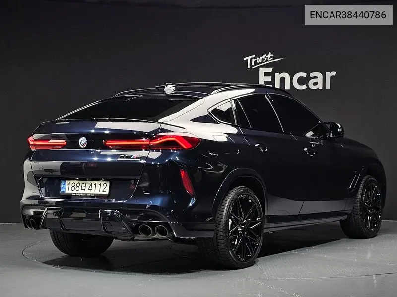 X6M (G06) 4.4 Competition VIN: ENCAR38440786 Lot: 38440786