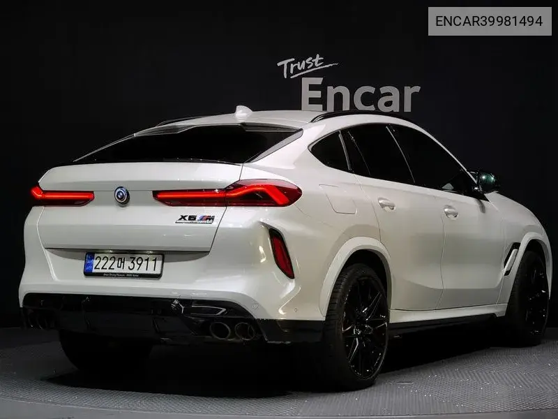 X6M (G06) 4.4 Competition VIN: ENCAR39981494 Lot: 39981494