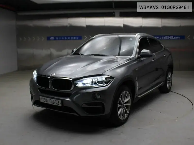 X6 (F16) xDrive 30D VIN: WBAKV2101G0R29481 Lot: 39599718