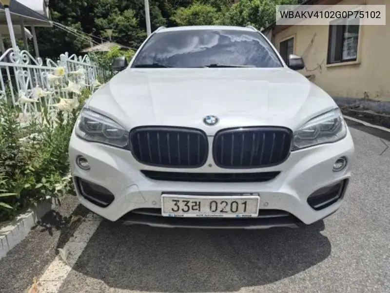 X6 (F16) xDrive 40D VIN: WBAKV4102G0P75102 Lot: 40003780