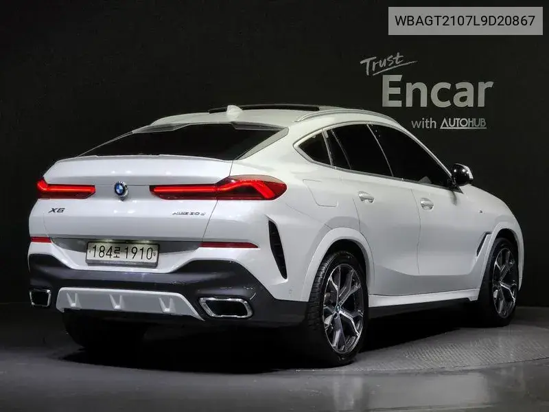 X6 (G06) xDrive30D M Sports VIN: WBAGT2107L9D20867 Lot: 40091939