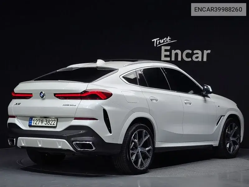 X6 (G06) xDrive30D M Sports VIN: ENCAR39988260 Lot: 39988260
