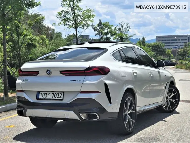 X6 (G06) xDrive40I M Sports VIN: WBACY610XM9E73915 Lot: 39990980