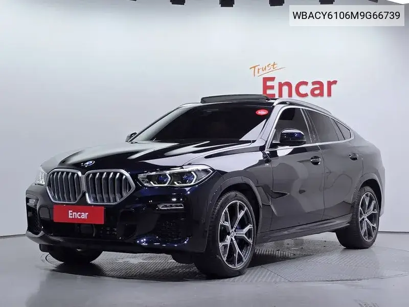 X6 (G06) xDrive40I M Sports VIN: WBACY6106M9G66739 Lot: 40074680