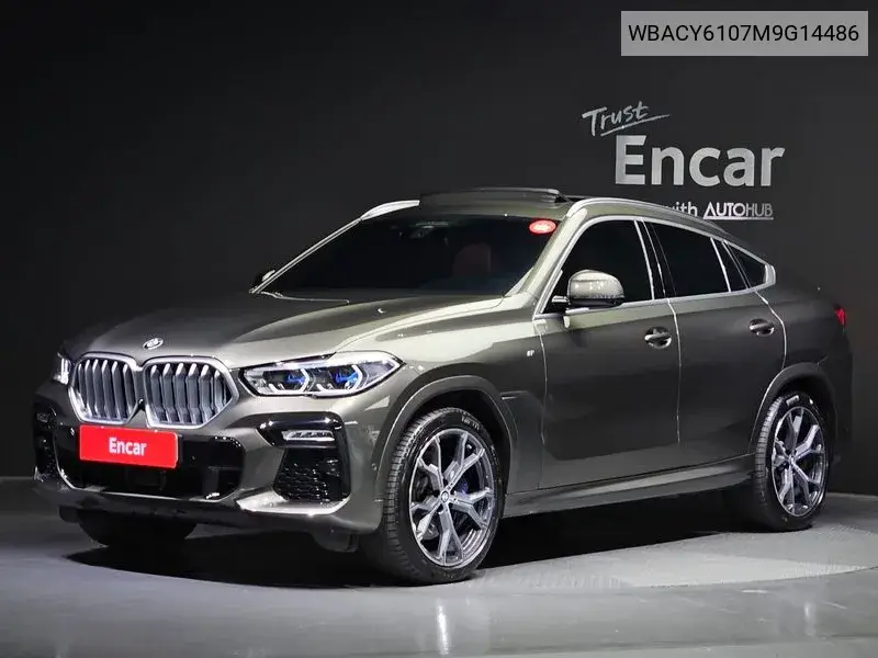 X6 (G06) xDrive40I M Sports VIN: WBACY6107M9G14486 Lot: 40107820
