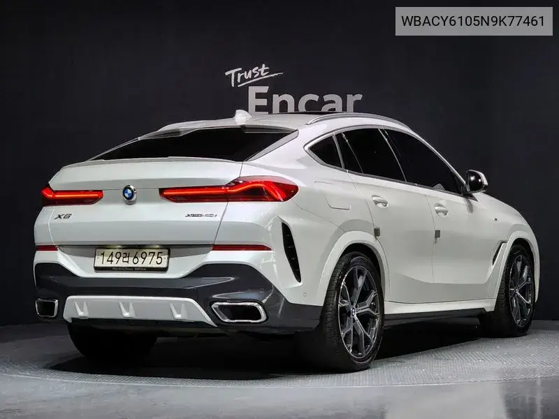 X6 (G06) xDrive40I M Sports VIN: WBACY6105N9K77461 Lot: 39955057